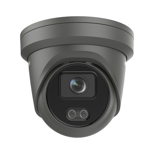 Hikvision DS-2CD2347G2-LU(4mm)(C) Hikvision AcuSense 4MP fixed lens ColorVu turret camera with audio